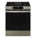 GE® 30" Slide-In Front-Control Convection Gas Range with No Preheat Air Fry and EasyWash™ Oven Tray GGS600AVES - FAMSA Furniture (TX)