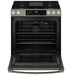 GE® 30" Slide-In Front-Control Convection Gas Range with No Preheat Air Fry and EasyWash™ Oven Tray GGS600AVES - FAMSA Furniture (TX)
