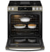 GE® 30" Slide-In Front-Control Convection Gas Range with No Preheat Air Fry and EasyWash™ Oven Tray GGS600AVES - FAMSA Furniture (TX)
