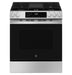 GE® 30" Slide-In Front-Control Convection Gas Range with No Preheat Air Fry and EasyWash™ Oven Tray GGS600AVFS - FAMSA Furniture (TX)