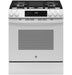 GE® 30" Slide-In Front-Control Convection Gas Range with No Preheat Air Fry and EasyWash™ Oven Tray GGS600AVWW - FAMSA Furniture (TX)