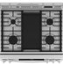 GE® 30" Slide-In Front-Control Convection Gas Range with No Preheat Air Fry and EasyWash™ Oven Tray GGS600AVWW - FAMSA Furniture (TX)