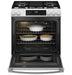 GE® 30" Slide-In Front-Control Convection Gas Range with No Preheat Air Fry and EasyWash™ Oven Tray GGS600AVWW - FAMSA Furniture (TX)