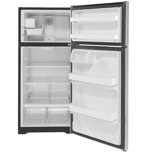 GE® ENERGY STAR® 16.6 Cu. Ft. Top-Freezer Refrigerator GIE17GSNRSS - FAMSA Furniture (TX)