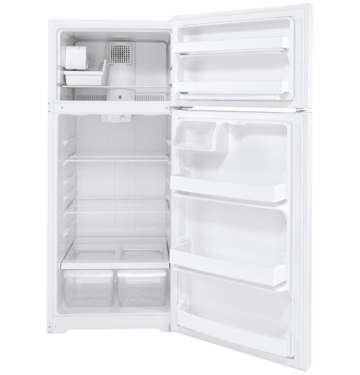 GE® ENERGY STAR® 17.5 Cu. Ft. Top-Freezer Refrigerator GIE18DTNRWW - FAMSA Furniture (TX)