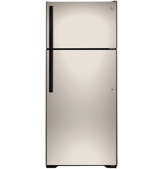 GE® ENERGY STAR® 17.5 Cu. Ft. Top-Freezer Refrigerator GIE18GCNRSA - FAMSA Furniture (TX)