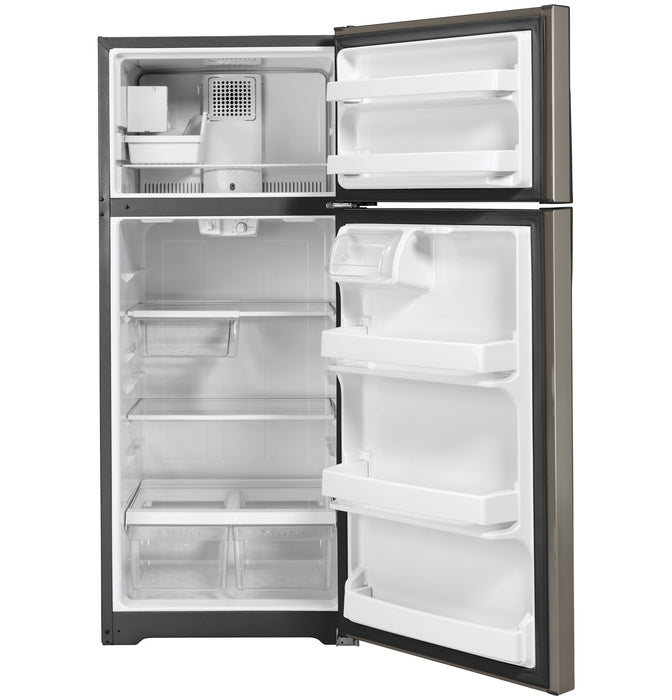 GE® ENERGY STAR® 17.5 Cu. Ft. Top-Freezer Refrigerator GIE18GCNRSA