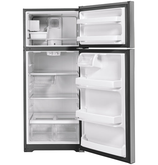 GE® ENERGY STAR® 17.5 Cu. Ft. Top-Freezer Refrigerator GIE18GSNRSS - FAMSA Furniture (TX)