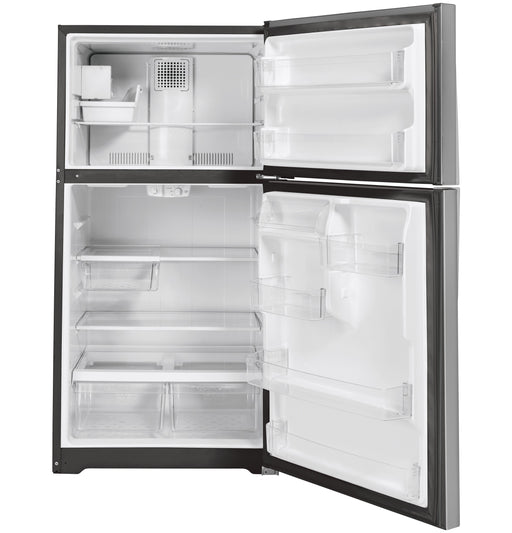 GE® ENERGY STAR® 19.2 Cu. Ft. Top-Freezer Refrigerator GIE19JSNRSS - FAMSA Furniture (TX)