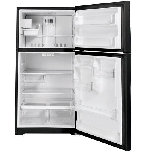 GE® ENERGY STAR® 21.9 Cu. Ft. Top-Freezer Refrigerator GIE22JTNRBB - FAMSA Furniture (TX)