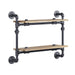 Brantley Wall Rack w/2 Shelves - Image 8