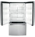 GE ENERGY STAR 27.0 Cu. Ft. Fingerprint Resistant French-Door Refrigerator GNE27JYMFS - FAMSA Furniture (TX)
