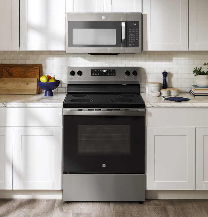 GE ENERGY STAR 30" Free-Standing Electric Range GRF400PVSS