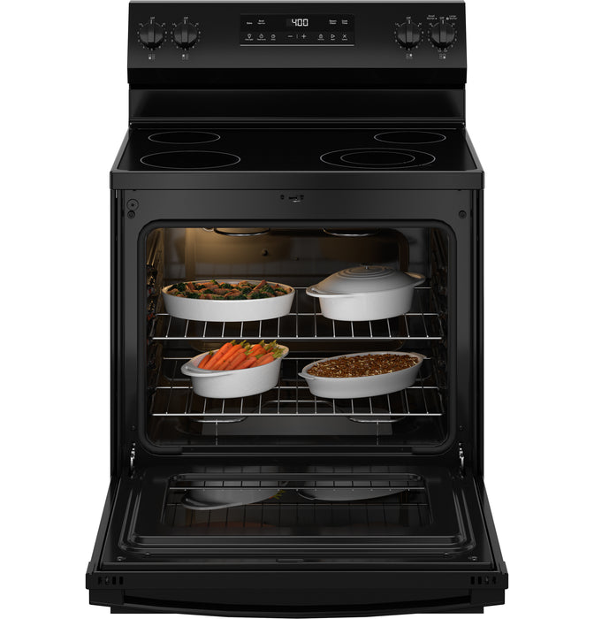 GE ENERGY STAR 30" Free-Standing Electric Range GRF400SVBB