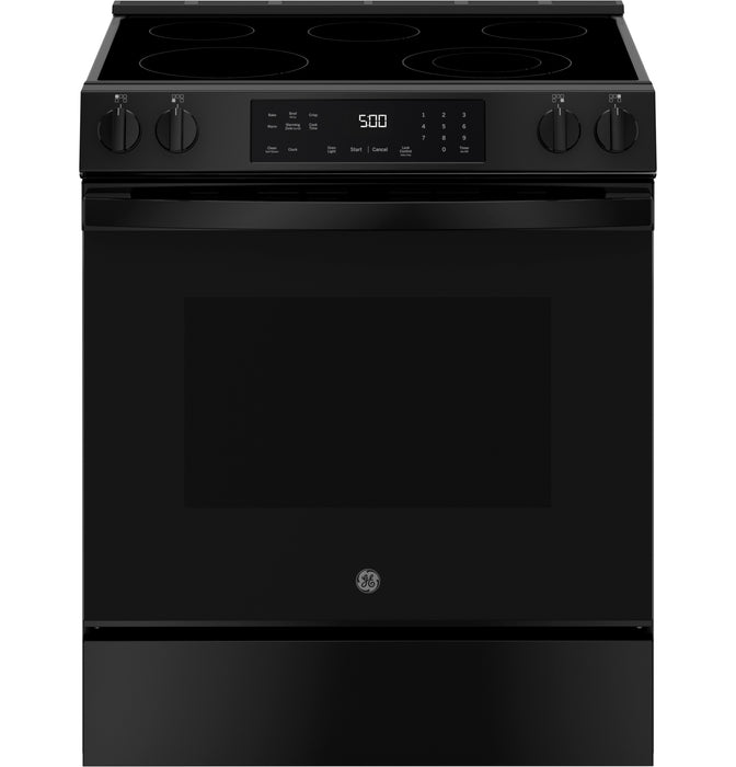 GE® ENERGY STAR® 30" Slide-In Electric Range with Crisp Mode GRS500PVBB - FAMSA Furniture (TX)