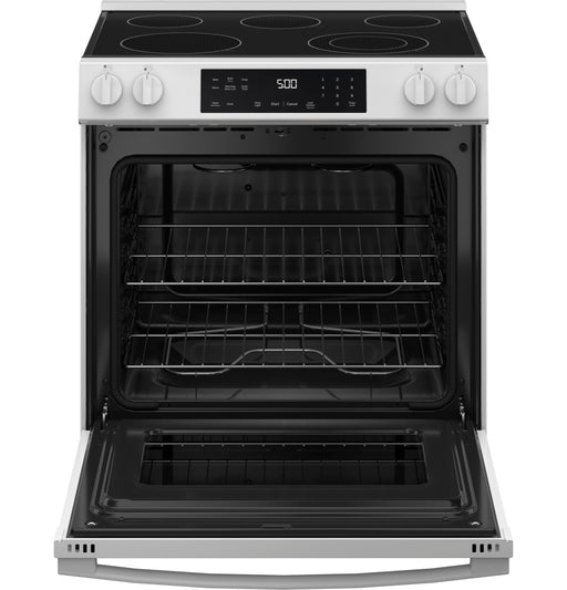 GE® ENERGY STAR® 30" Slide-In Electric Range with Crisp Mode GRS500PVWW - FAMSA Furniture (TX)