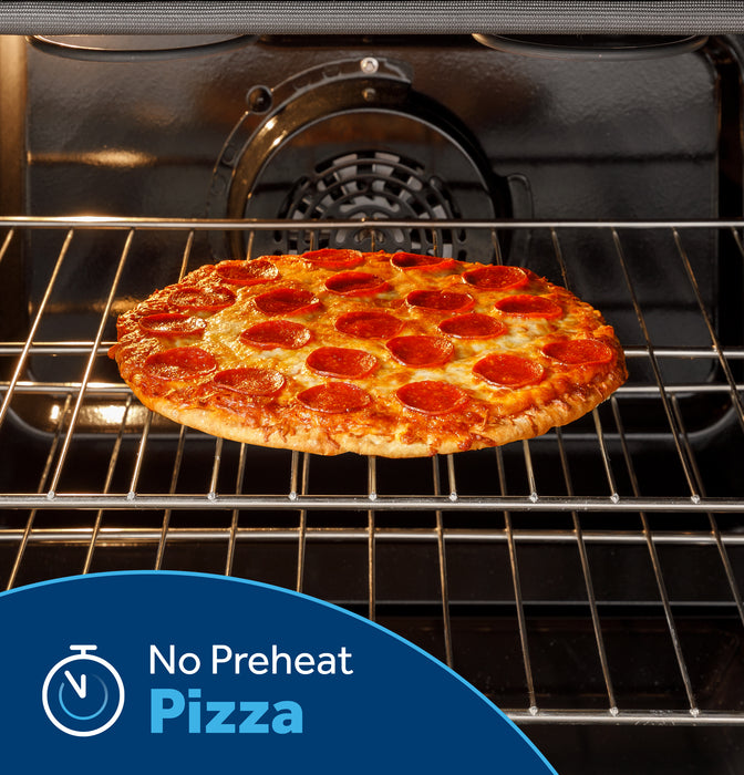 GE® ENERGY STAR® 30" Slide-In Electric Convection Range with No Preheat Air Fry and EasyWash™ Oven Tray GRS600AVDS