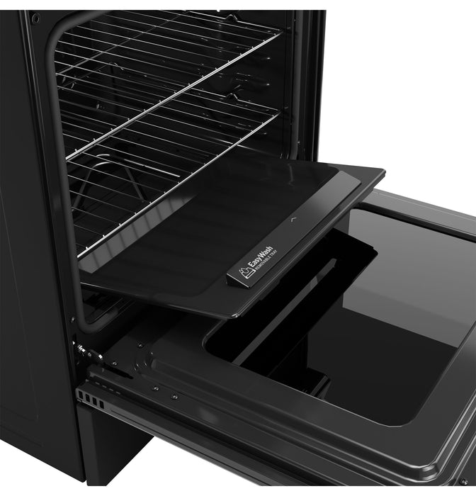 GE® ENERGY STAR® 30" Slide-In Electric Convection Range with No Preheat Air Fry and EasyWash™ Oven Tray GRS600AVDS