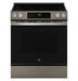 GE® ENERGY STAR® 30" Slide-In Electric Convection Range with No Preheat Air Fry and EasyWash™ Oven Tray GRS600AVES - FAMSA Furniture (TX)