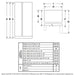 GE 23.0 Cu. Ft. Side-By-Side Refrigerator GSS23GYPFS - FAMSA Furniture (TX)