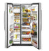 GE 25.1 Cu. Ft. Fingerprint Resistant Side-By-Side Refrigerator GSS25IYNFS - FAMSA Furniture (TX)