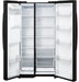 GE® 27.9 Cu. Ft. Side-By-Side Refrigerator with Extra Tall Dispenser and In-Door Icemaker GSS28NGYBB - FAMSA Furniture (TX)