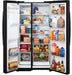 GE® 27.9 Cu. Ft. Side-By-Side Refrigerator with Extra Tall Dispenser and In-Door Icemaker GSS28NGYBB - FAMSA Furniture (TX)