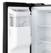 GE® 27.9 Cu. Ft. Side-By-Side Refrigerator with Extra Tall Dispenser and In-Door Icemaker GSS28NGYBB - FAMSA Furniture (TX)
