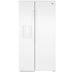 GE® 27.9 Cu. Ft. Side-By-Side Refrigerator with Extra Tall Dispenser and In-Door Icemaker GSS28NGYBB - FAMSA Furniture (TX)