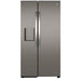 GE® 27.9 Cu. Ft. Side-By-Side Refrigerator with Extra Tall Dispenser and In-Door Icemaker GSS28NGYBB - FAMSA Furniture (TX)