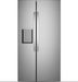 GE® 27.9 Cu. Ft. Side-By-Side Refrigerator with Extra Tall Dispenser and In-Door Icemaker GSS28NYYFS - FAMSA Furniture (TX)