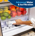 GE® 27.7 Cu. Ft. Side-By-Side Refrigerator with LED Light Walls and Extra Tall Dispenser GSS28PYYFS - FAMSA Furniture (TX)