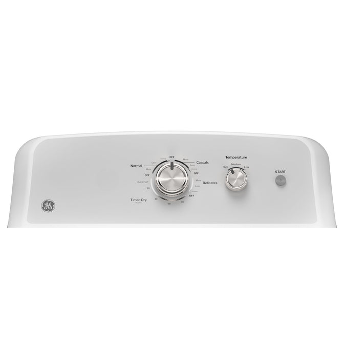 GE® 7.2 cu. ft. Capacity Electric Dryer with Up To 120 ft. Venting  and Reversible Door