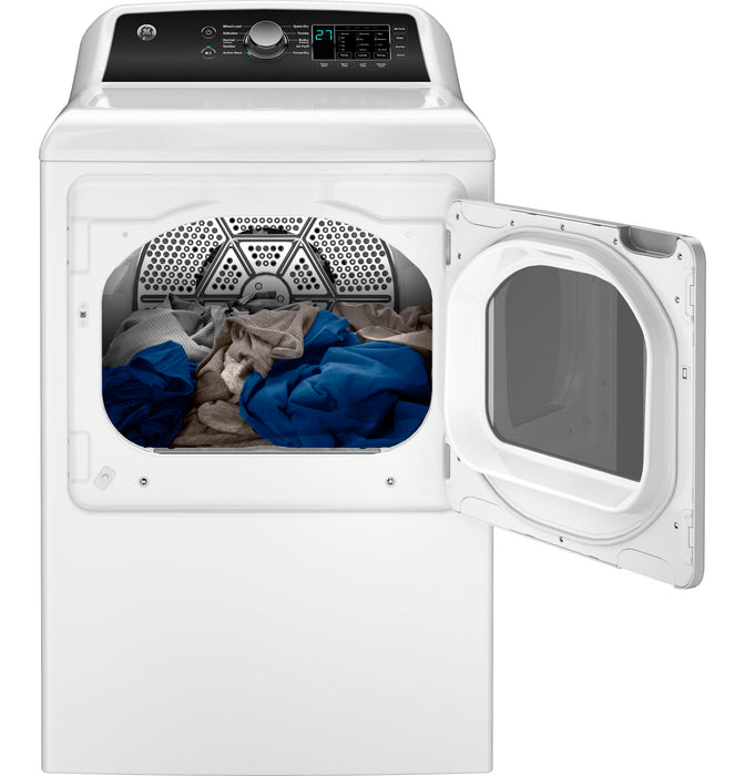 GE® 7.4 cu. ft. Capacity Electric Dryer with Up To 120 ft. Venting and Sensor Dry