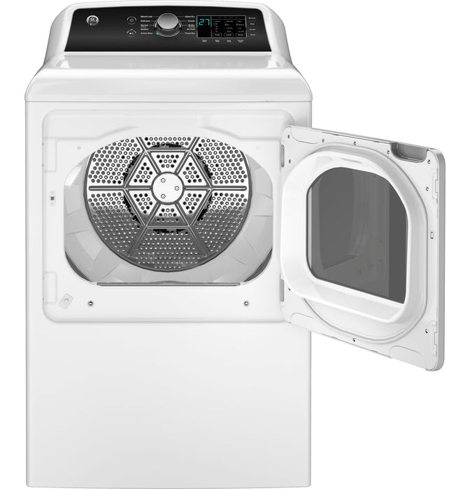 GE® 7.4 cu. ft. Capacity Electric Dryer with Up To 120 ft. Venting and Sensor Dry