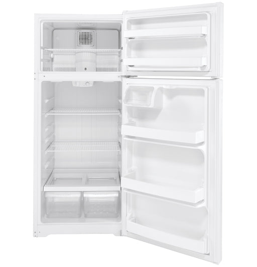 GE® ENERGY STAR® 17.5 Cu. Ft. Top-Freezer Refrigerator GTE18DTNRWW - FAMSA Furniture (TX)