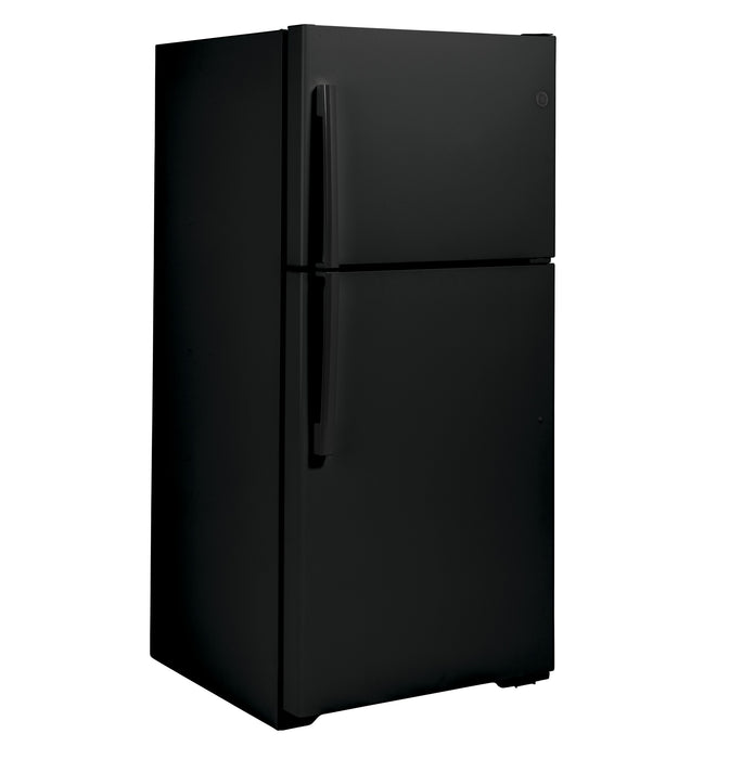 GE® ENERGY STAR® 19.2 Cu. Ft. Top-Freezer Refrigerator GTE19JTNRBB