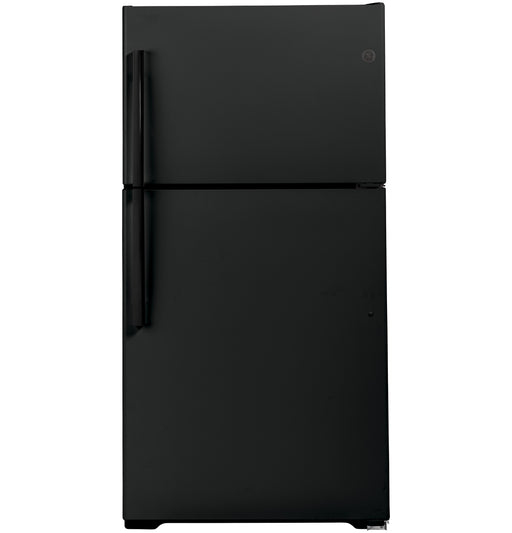GE® ENERGY STAR® 21.9 Cu. Ft. Top-Freezer Refrigerator GTE22JTNRBB - FAMSA Furniture (TX)