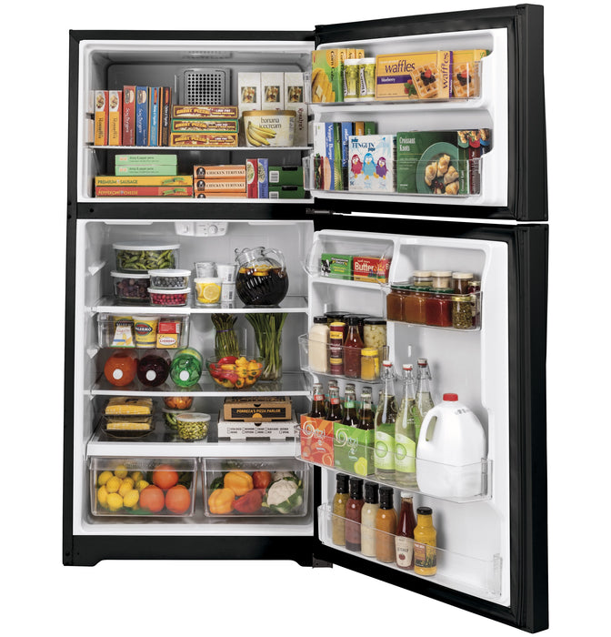 GE® ENERGY STAR® 21.9 Cu. Ft. Top-Freezer Refrigerator - FAMSA Furniture (TX)