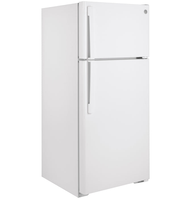 GE 16.6 Cu. Ft. White Top Freezer Refrigerator