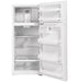 GE 17.5 Cu. Ft. White Top Freezer Refrigerator - FAMSA Furniture (TX)