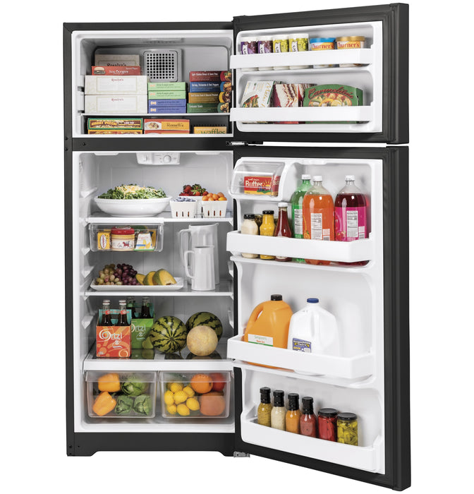 GE® 17.5 Cu. Ft. Top-Freezer Refrigerator GTS18HGNRBB