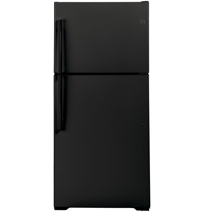 GE® 21.9 Cu. Ft. Garage Ready Top-Freezer Refrigerator GTS22KGNRBB
