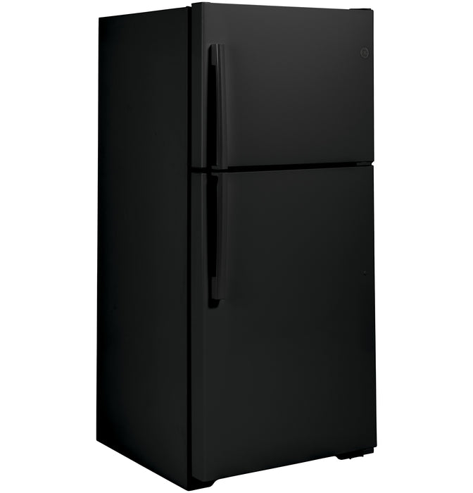 GE® 21.9 Cu. Ft. Garage Ready Top-Freezer Refrigerator GTS22KGNRBB