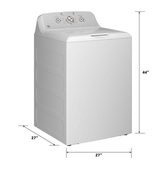 GE® 4.3 cu. ft. Capacity Washer with Stainless Steel Basket,Cold Plus and Water Level Control