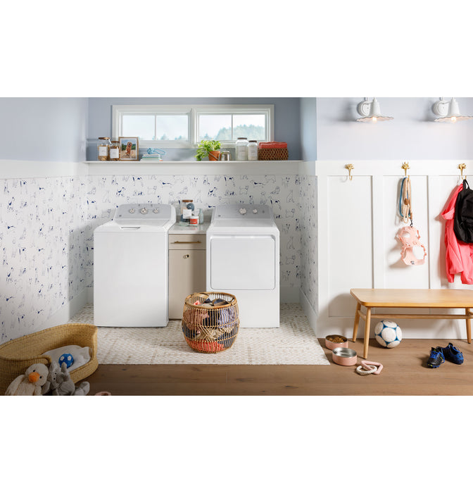 GE® 4.3 cu. ft. Capacity Washer with Stainless Steel Basket,Cold Plus and Water Level Control?