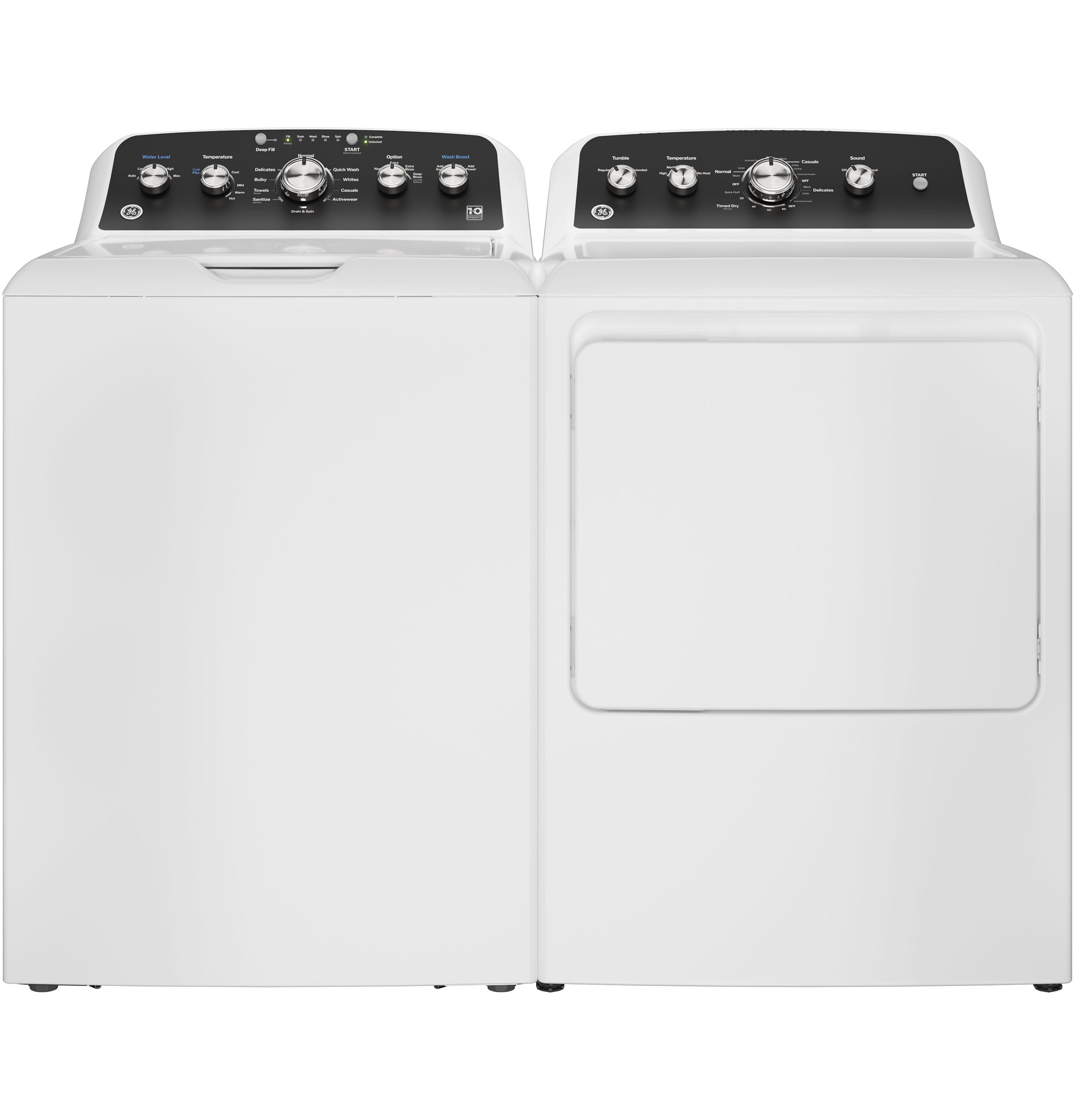 GEKITG485ASWWB WASHER AND GAS DRYER KIT GTW485ASWWB/GTD48GASWWB