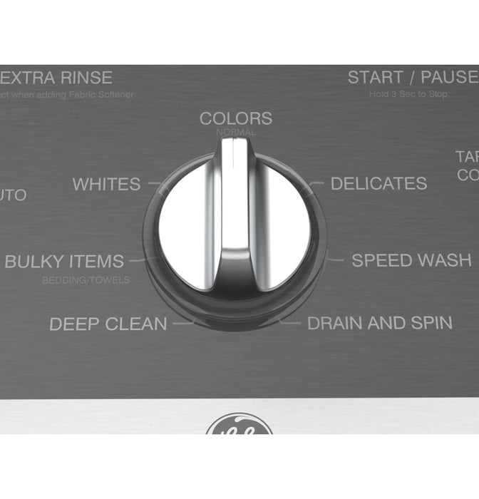 GE® 4.3 cu. ft. Capacity Washer with Stainless Steel Basket, 5-yr Limited Warranty GTW525ACWWB - FAMSA Furniture (TX)