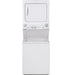 GE Unitized Spacemaker 3.8 Cu. Ft. Washer, 5.9 Cu. Ft. White On White Electric Dryer GUD27ESSMWW - FAMSA Furniture (TX)