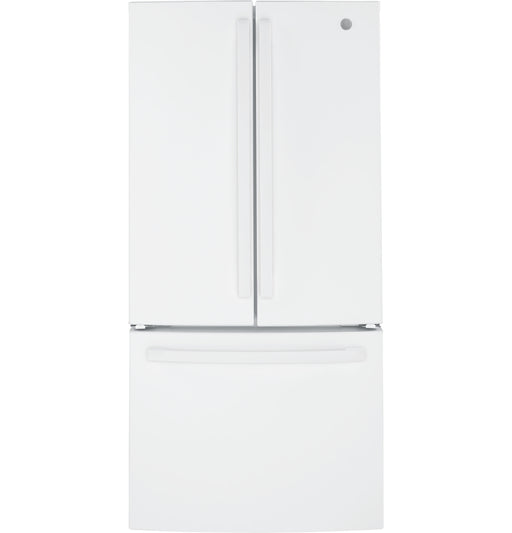 GE® ENERGY STAR® 18.6 Cu. Ft. Counter-Depth French-Door Refrigerator GWE19JGLWW - FAMSA Furniture (TX)